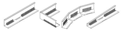 4.1. Kačírková lišta, hliník 1,0 mm, délka 2 bm, vč. spojky - Image 2